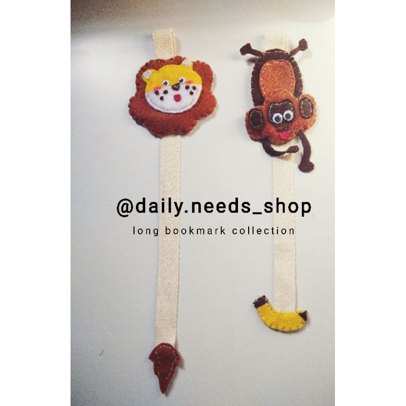 

Lion/monkey_ long bookmark collection