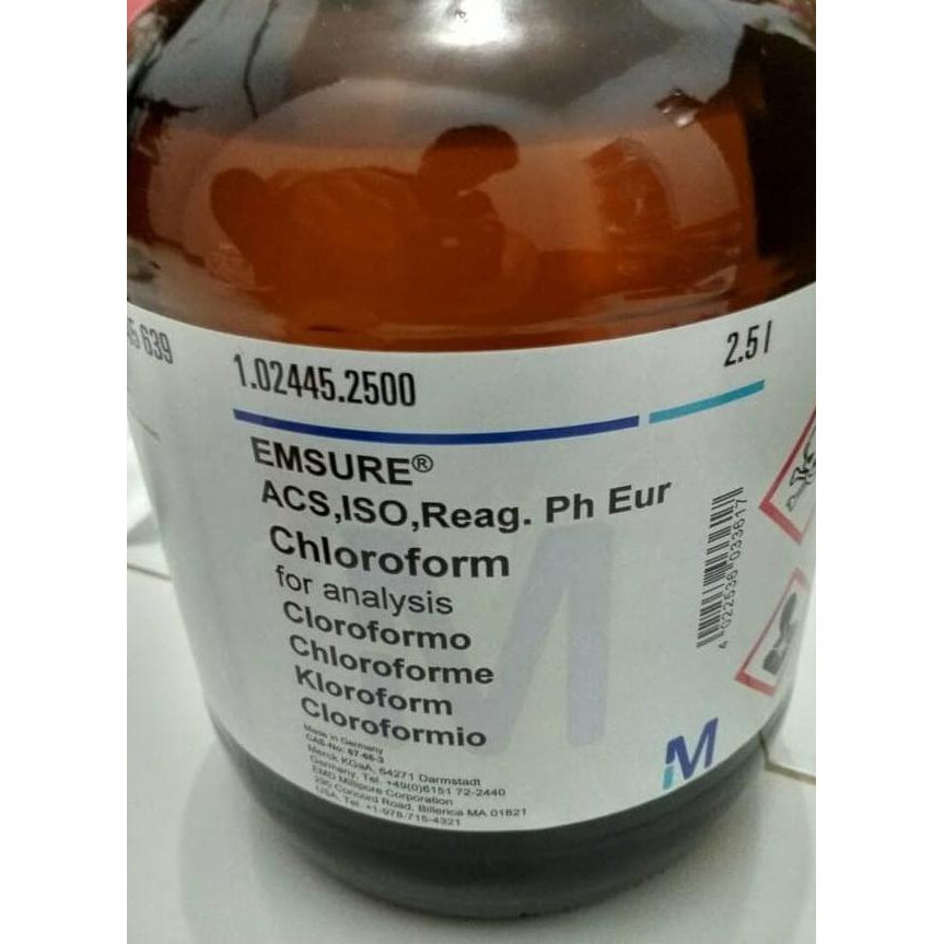 Gratis Ongkir CLOROFORM MERCK CAP 2.5 L Terlaris