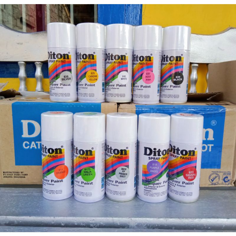 

Cat pilok spray paint aklirik cat semprot pilox serba guna Diton 150 cc