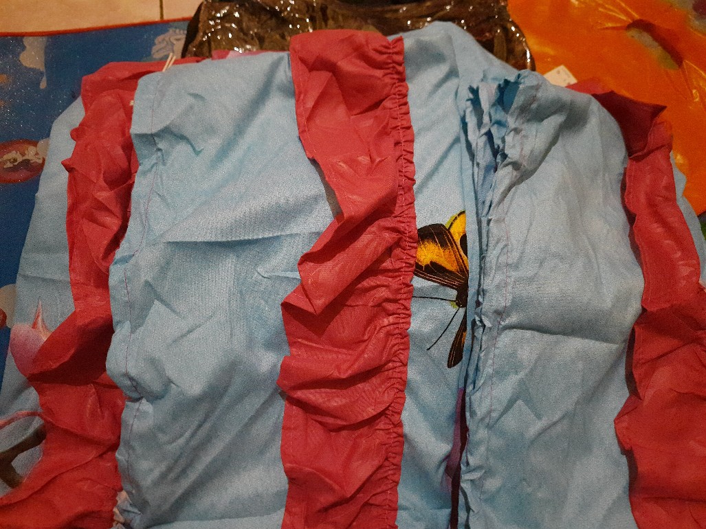 Sprei Rumbai Susun Homemade