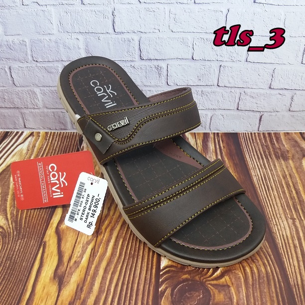 Sandal remaja carvil stero 02 original 33-37 sendal anak laki tanggung