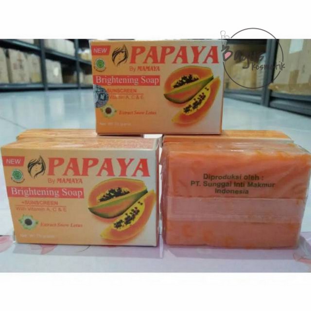 ⭐BAGUS⭐ MAMAYA SABUN PAPAYA / BERAS / CUCUMBER / ORANGE | Brightening / Anti Acne Cream Papaya