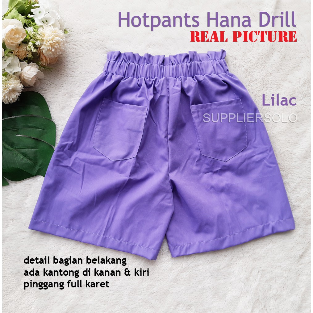 HOTPANTS HANA PREMIUM DRILL STANDART dan JUMBO