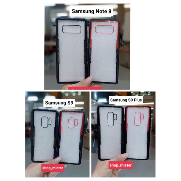 Case Softcase Fuze Mika List Colour Samsung S9 S9 Plus S9+ Note 8