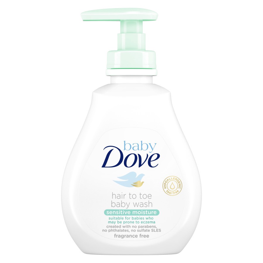 BABY DOVE HAIR TO TOE BABY WASH SENSITIVE MOISTURE 200ML / 50366