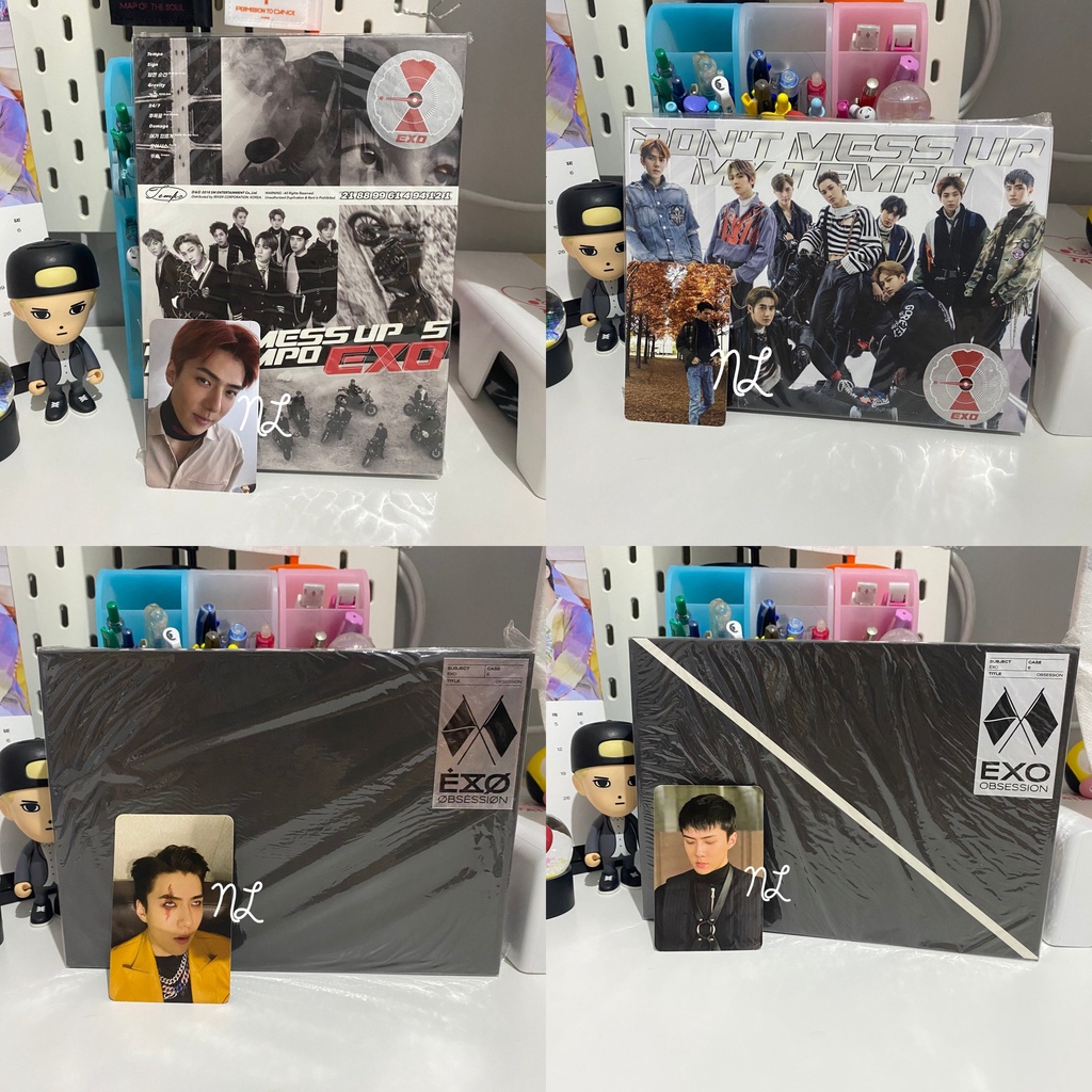 Album EXO Don't Mess Up My Tempo DMUMT Allegro Vivace Obsession X EXO Sehun Photocard PC