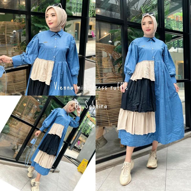 tunik midi vienara by sabhira