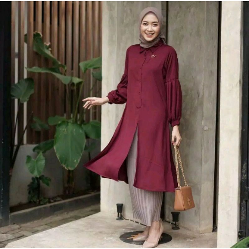 Qanita Tunik Fashion Wanita Tunik elegant Tunik Fashion