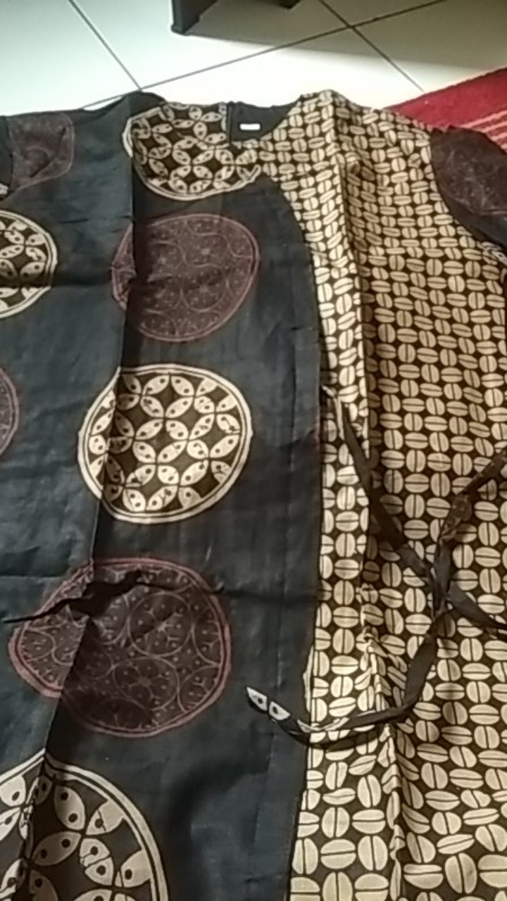 M L Xl Xxl Jumbo Tunik Batik Kimono Atasan Wanita Batik Modern Batik Murah Ready Seragam Baju Batik