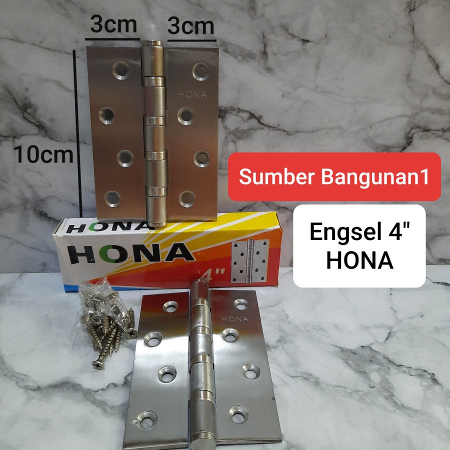 Engsel pintu 4" inch HONA engsel jendela panjang