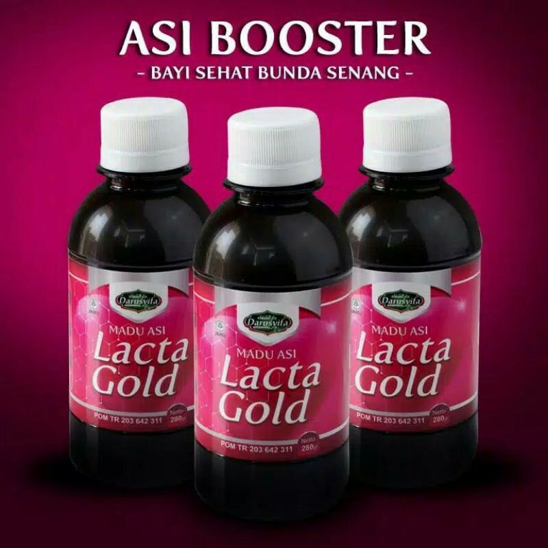 Madu Lacta Original Pelancar Asi Terbaik - Vitamin Penambah Asi / Vitamin Pelancar Asi / Obat Melanc