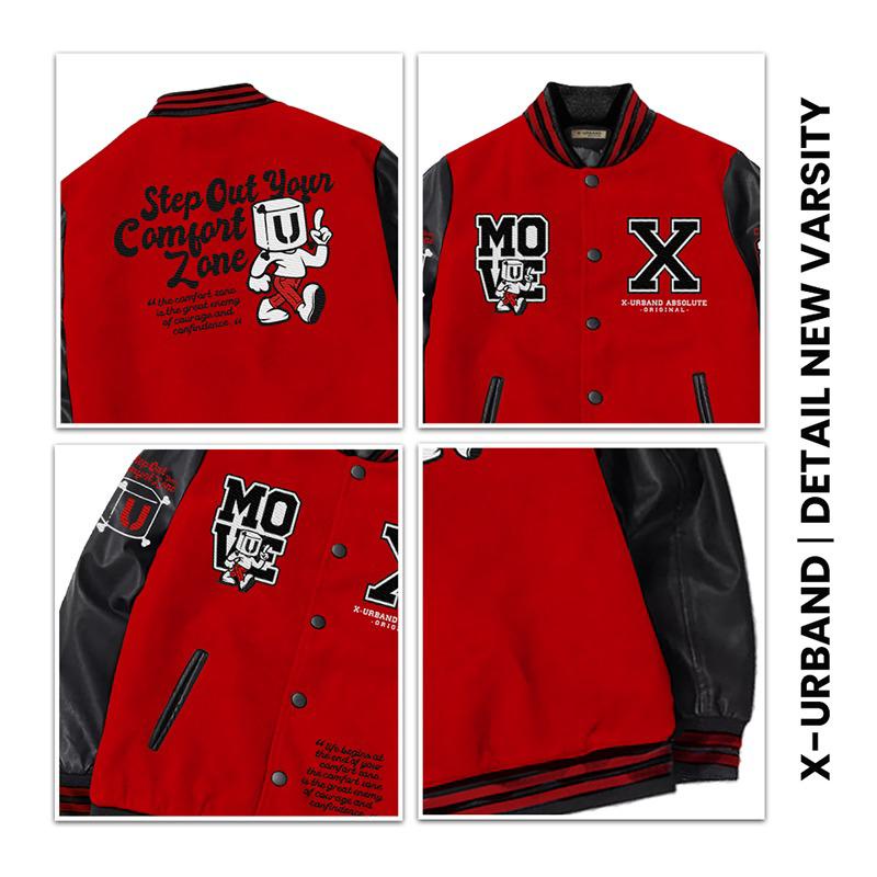 Dhozen Jaket Varsity Move A301