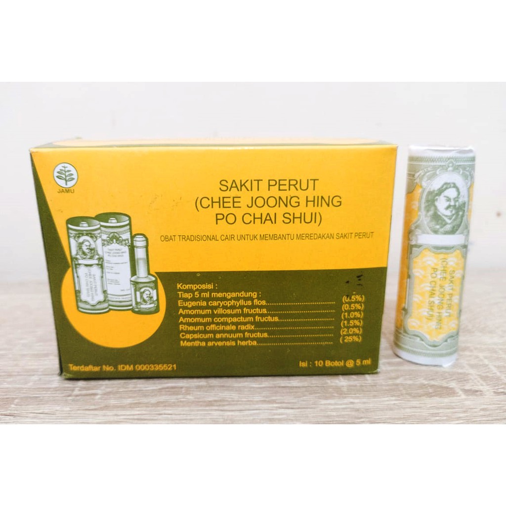 PO CHAI SHUI - OBAT SAKIT PERUT / LEBIH HEMAT PAKET 2 BOTOL@5ML