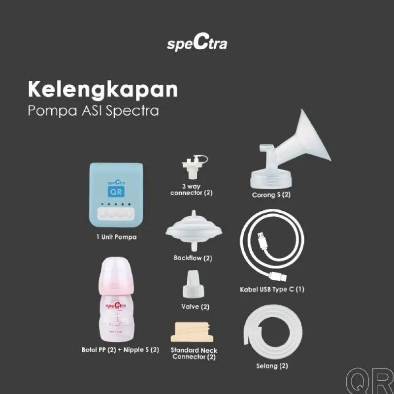 Spectra QR Electric Breastpump - Pompa Asi Elektrik