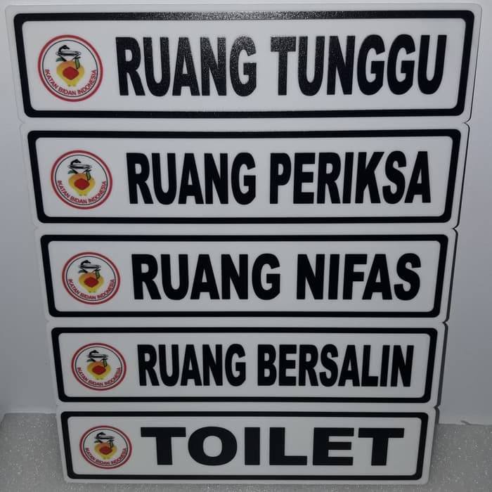 

HJK SIGN LABEL ACRYLIC SIGN BOARD PAKET PAPAN NAMA 5X20 Keren