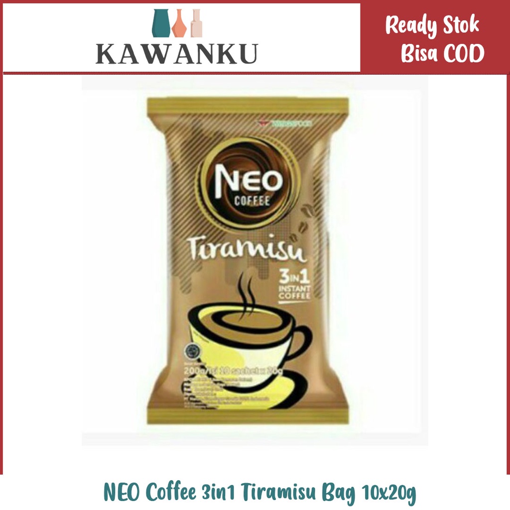 

NEO Coffee 3in1 Tiramisu Bag 10x20g