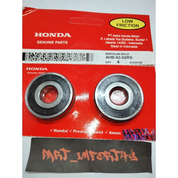 Bearing  roda belakang honda cbr 150 cb 150 verza new megapro cb 150R original