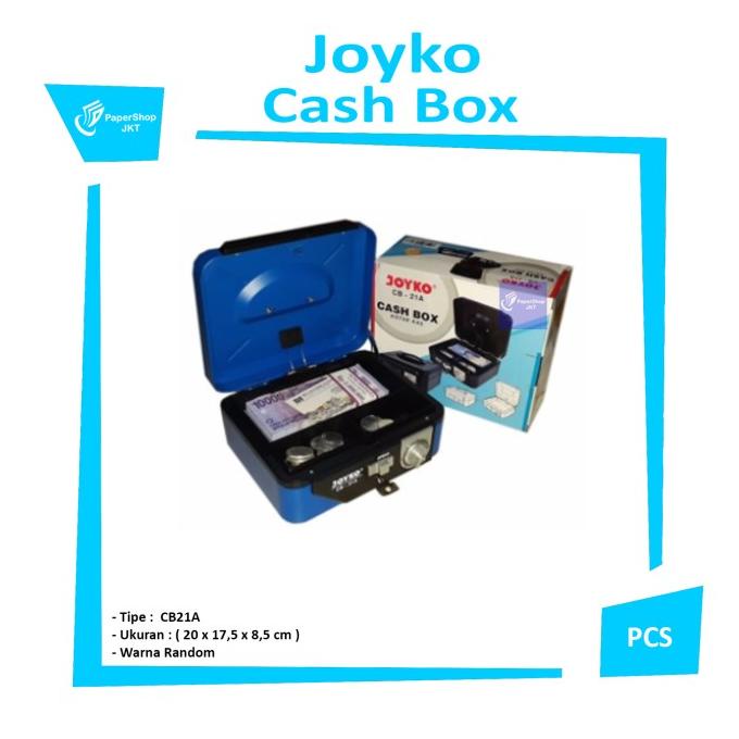 

COD CASH BOX - JOYKO - CB21A (20 X 17,5 X 8,5 CM) ( PACKING AMAN )