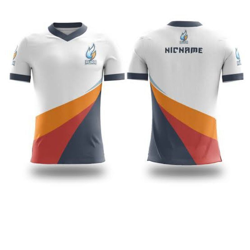 baju Jersey  AURA Esports ML -PUBG - FreeFire Free nickname