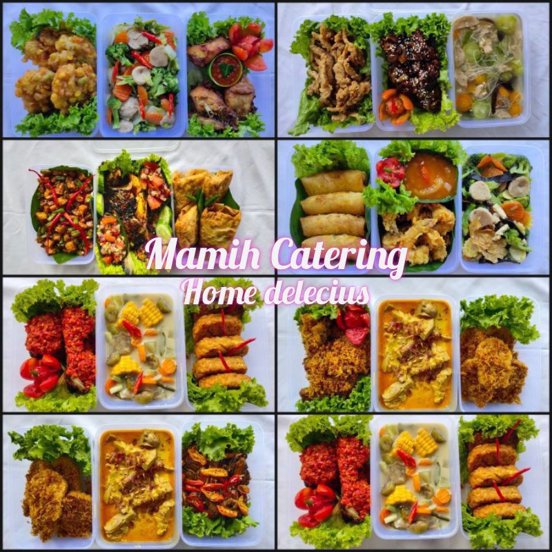 

CATERING HARIAN/CATERING MINGGUAN/CATERING BULANAN / CATERING 4 PACK 4 PORSI