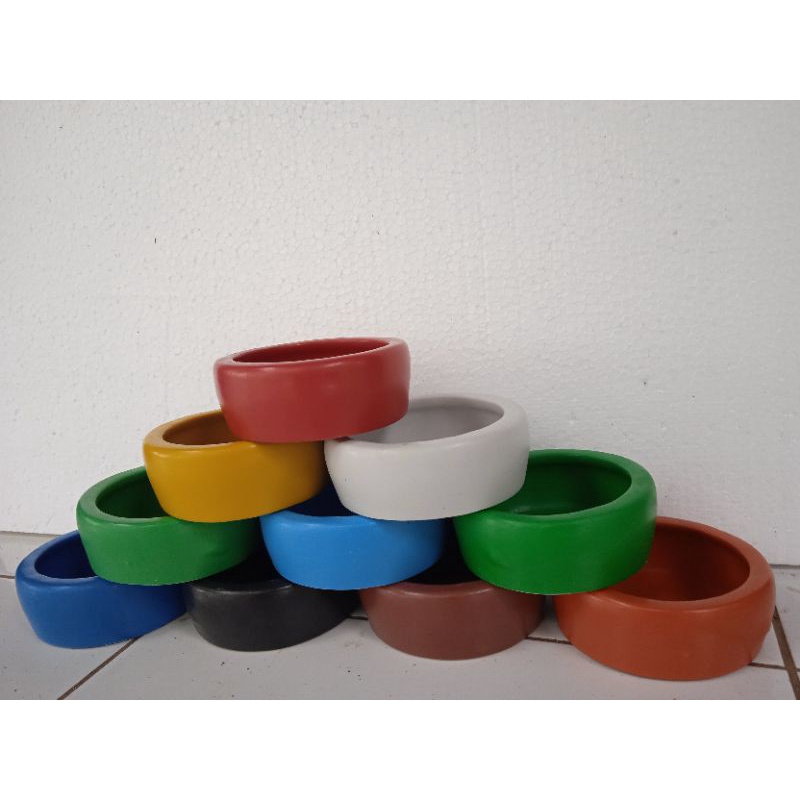 Tempat pakan burung merpati tempat minum burung merpati FIBER POLOS