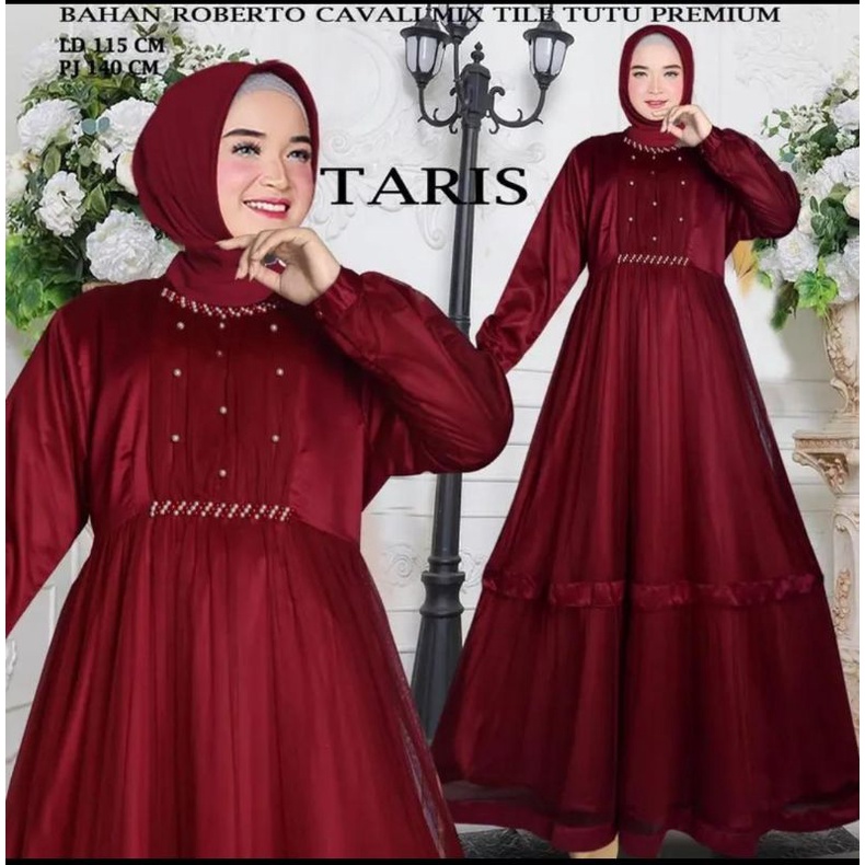 Taris Busana / gamis terbaru / gamis kekinian / gamis roberto