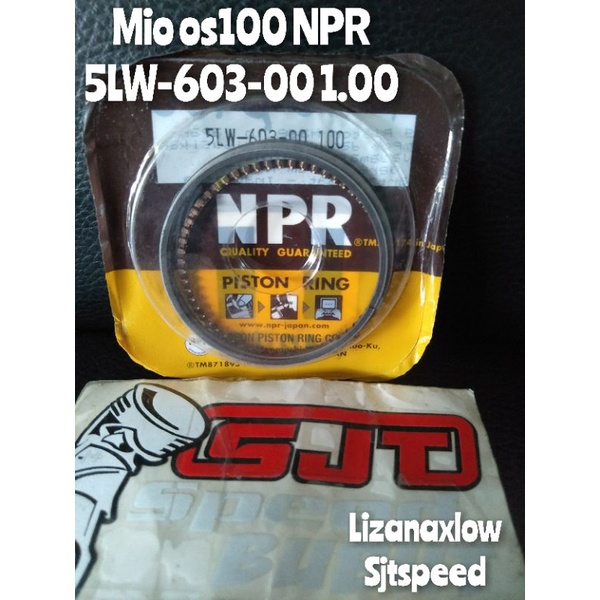 ring piston mio sporty os 100 npr ring seher 5LW