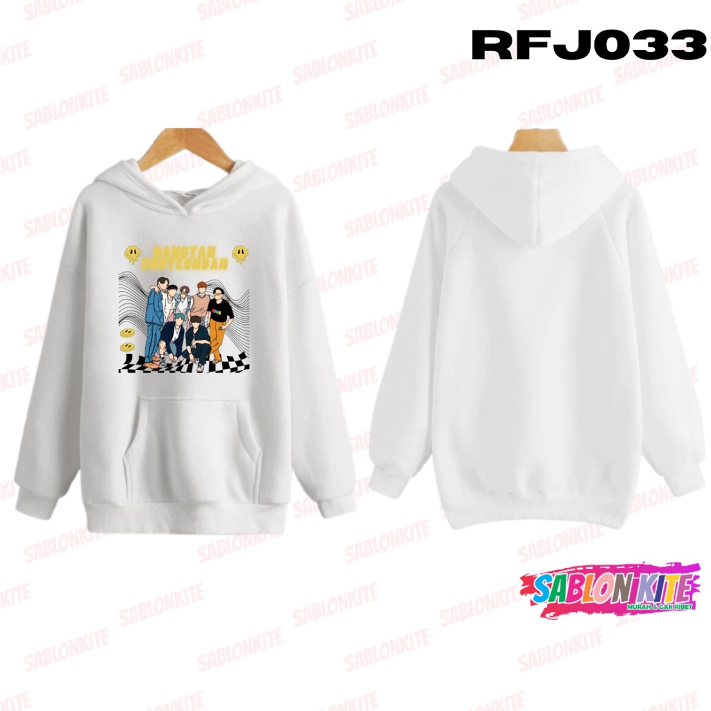 MURAH!!! HOODIE SWEATER KPOP SMILEY KUNING RFJ033