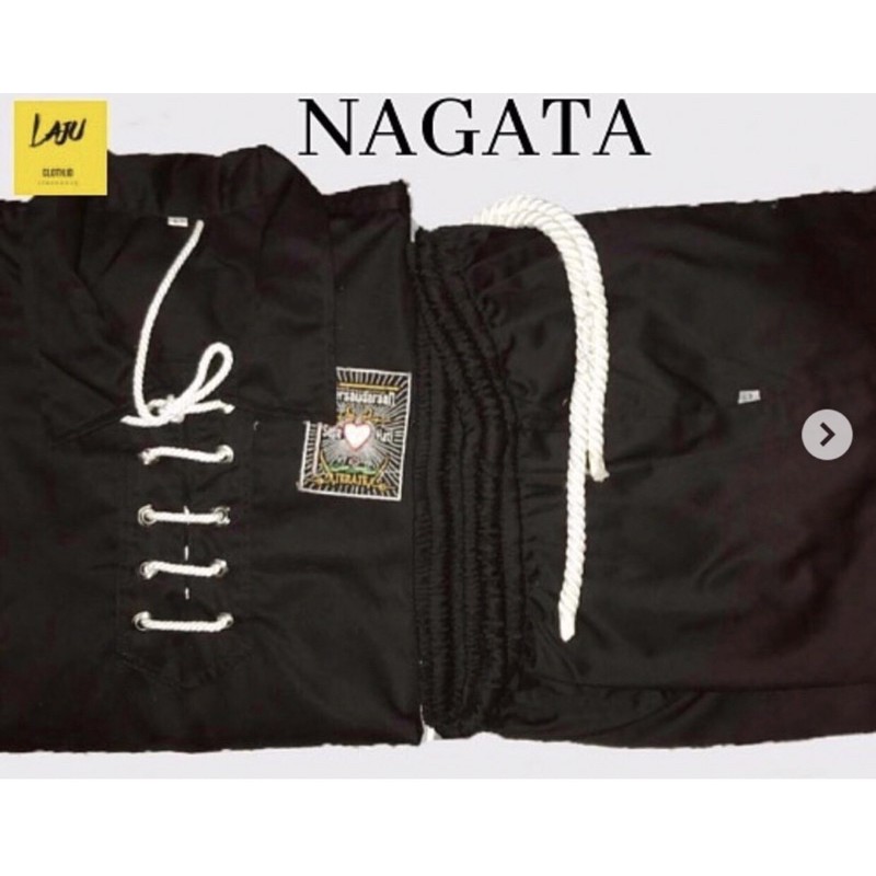 SETELAN BAJU SAKRAL WARGA PSHT + KAIN MORI LENGKAP