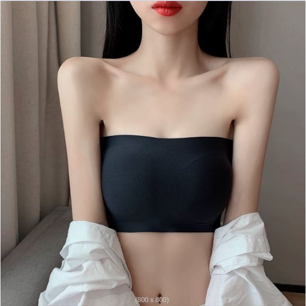 BV.ID BR465 Kemben Bra Seamless Tanpa Pad Busa Nyaman Ketat Pakaian Dalam Wanita