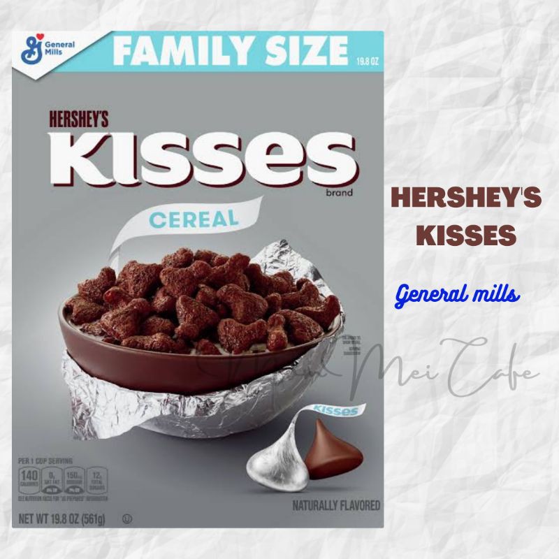 Repack Sereal Impor Hershey Kisses Cereal Rasa Coklat Enak Shopee Indonesia
