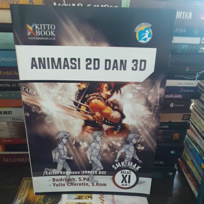 animasi 2D dan 3D untuk SMK kelas 11