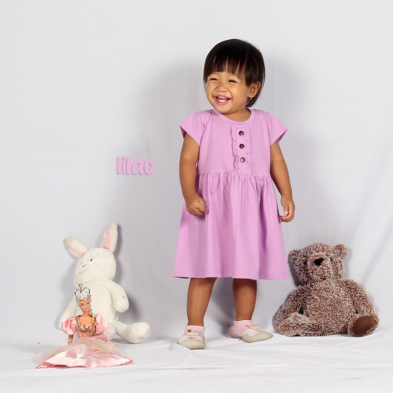 HEMAT DRESS AGISTA PAKAIAN BAYI & ANAK PEREMPUAN 0-4TAHUN KATUN