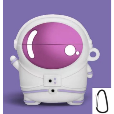 COD Case Airpods 2 3D Premium Gen 1 Lucu Karakter Inpods 12 Totoro i12 Minnie Toothless-E-Astronaut-Pink