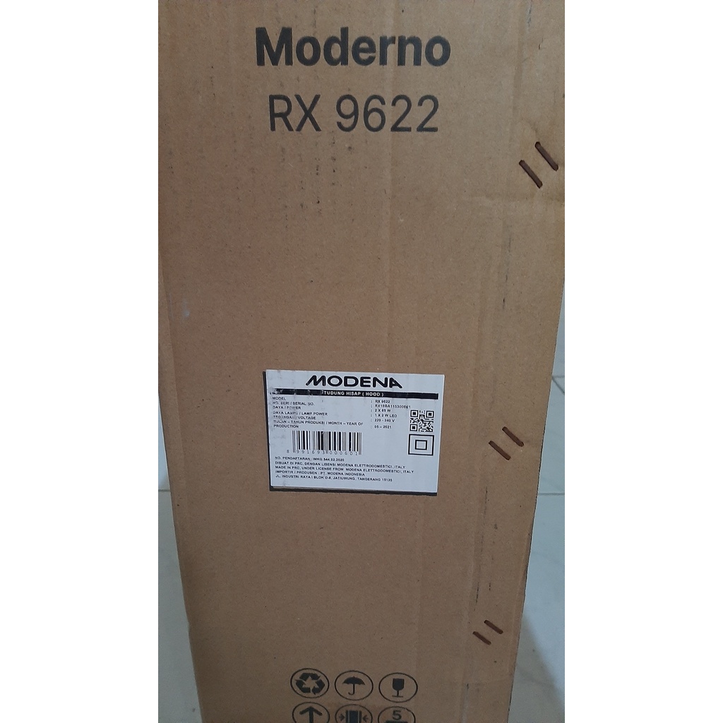 Modena RX9622 Cooker hood slim MODENA RX 9622