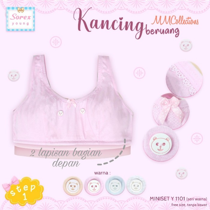 Sorex Miniset Step1 Anak Remaja Y 1101 Extra Size Dijamin Nyaman