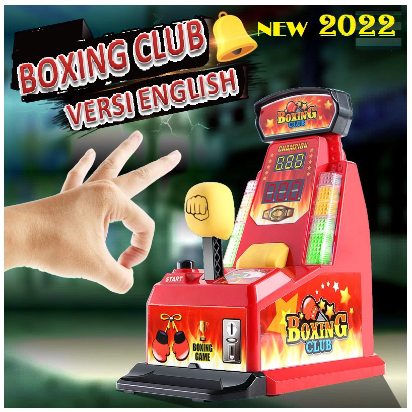 Jual PROMO PUNCH FINGER !! DIY VERSI ENGLISH KARTU / MAINAN BOXING CLUB TINJU SCORE MAINAN ANAK