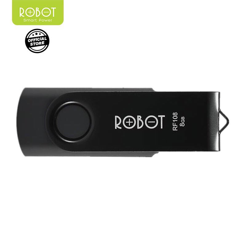 ROBOT RF108 8GB Flashdisk FlashDrive USB Drive Original - Garansi Resmi 1 Tahun