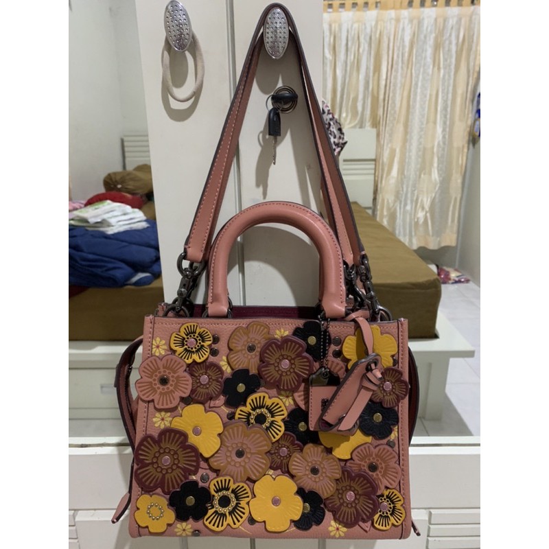 PRELOVED Coach rogue tearose