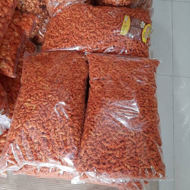 

Makaroni spiral pedas