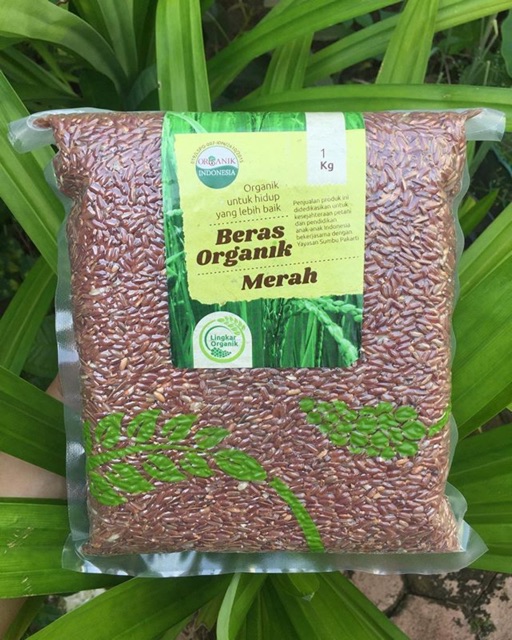 

Beras Merah Organik Lingkr Organik 1 Kg Vacuum