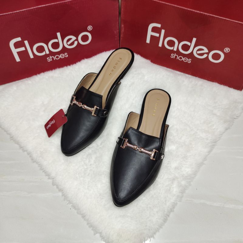 SEPATU FLADEO ORI 202 / Best Seller Sepatu Selop Flatshoes Kekinian Wanita