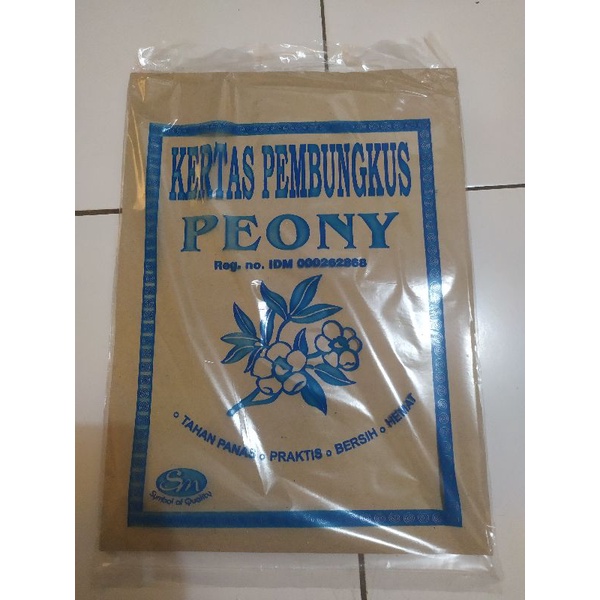 Kertas Nasi Kemasan Ekonomis isi -+ 40 lembar