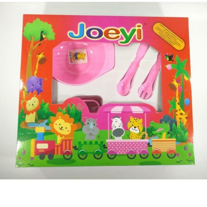 paket peralatan makan bayi / gift set joeyi/ paket kado bayi / alat makan bayi