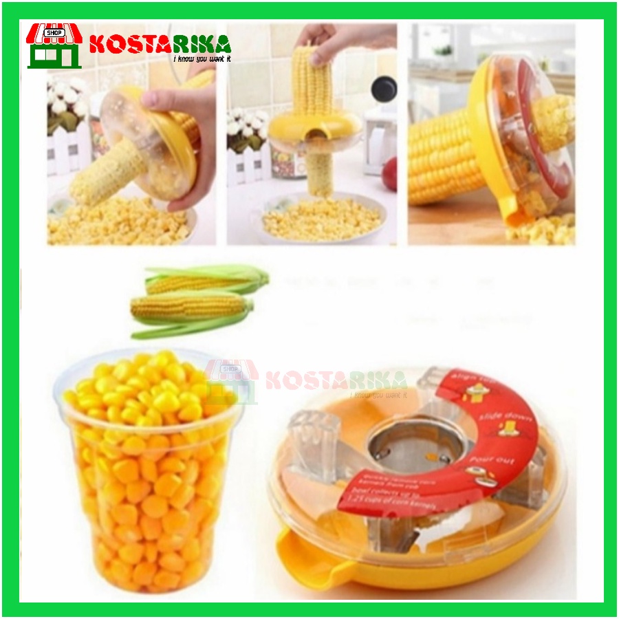 Kostarika Alat Pemipil Jagung Serutan Jagung Bulat Corn Corneller