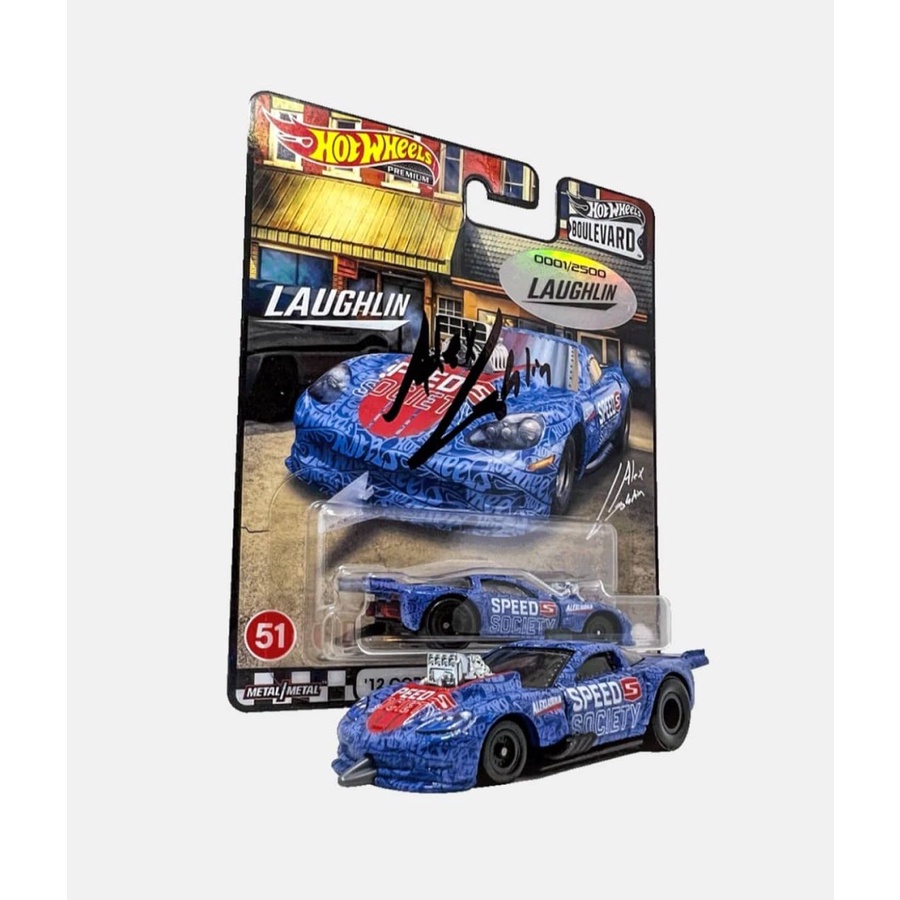 Hot Wheels Boulevard - 12 Corvette Z06 Drag Racer LAUGHLIN