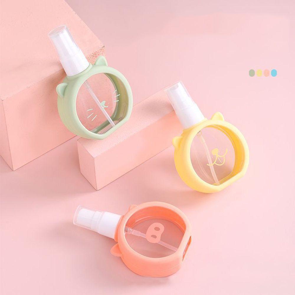 R-FLOWER Botol Spray Lucu Silicone Case Portable Parfum Dispensing Travel Bottling Botol Kosmetik