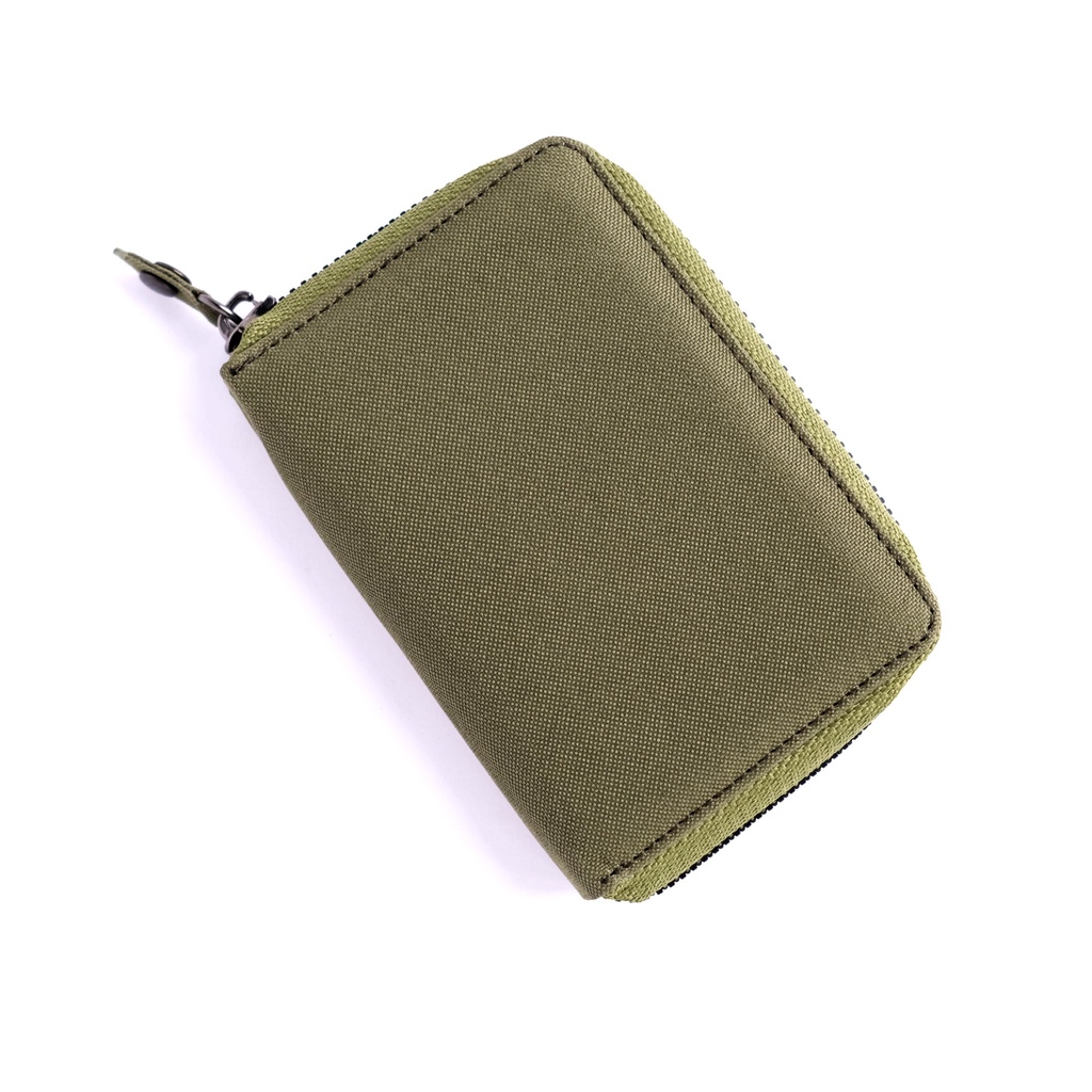 Dompet Card Holder Wallet Mini Resleting Tempat Kartu Atm Emas Antam 24 Slot