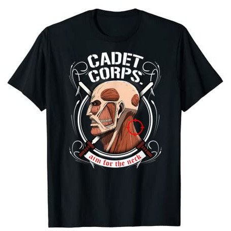 Tshirt Attack on Titan Scout Regimen Aim for the Nape Premium Quality Kaos AOT SNK Shingeki No Kyokjin Corps