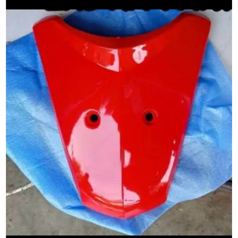 dasi tameng depan supra x 125 merah